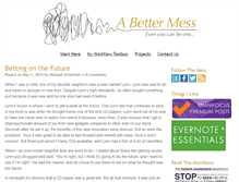 Tablet Screenshot of bettermess.com